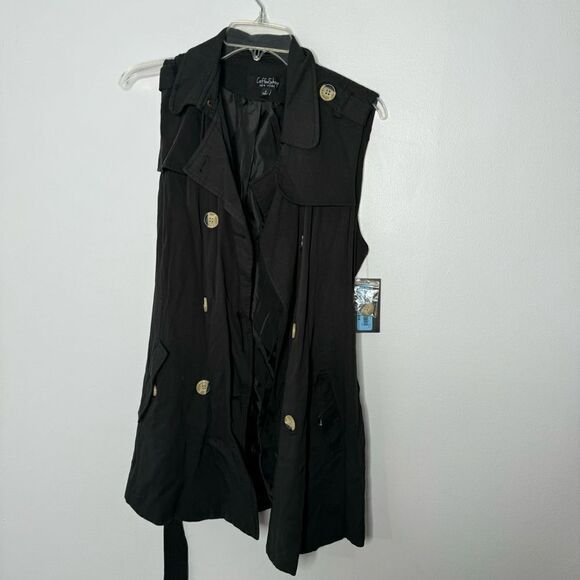 CoffeeShop double breasted coat size small - Picture 5 of 5